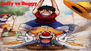 Captain Luffy vs Captain Buggy Full Fight!