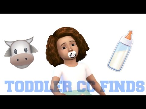 The Sims 4: CC Finds for Toddlers - YouTube