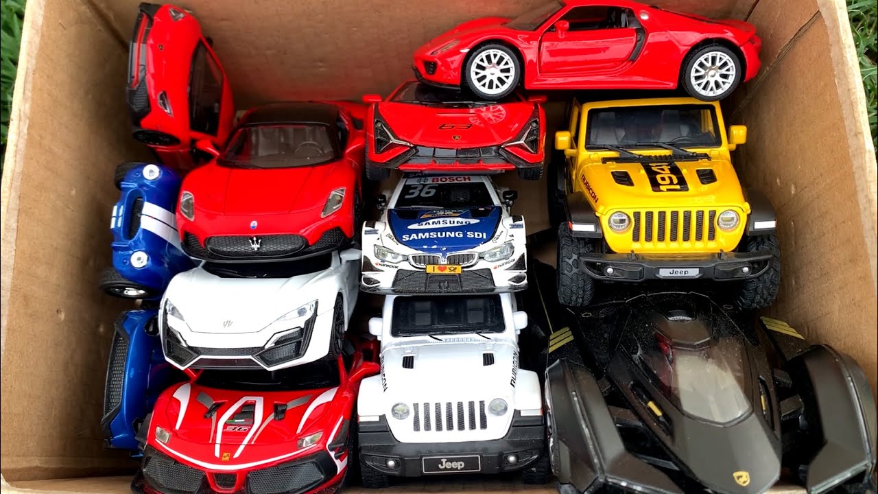 Welly Cars Models From The Box Full Of Cars YouTube