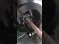 Double cylinder upset forging machine working video