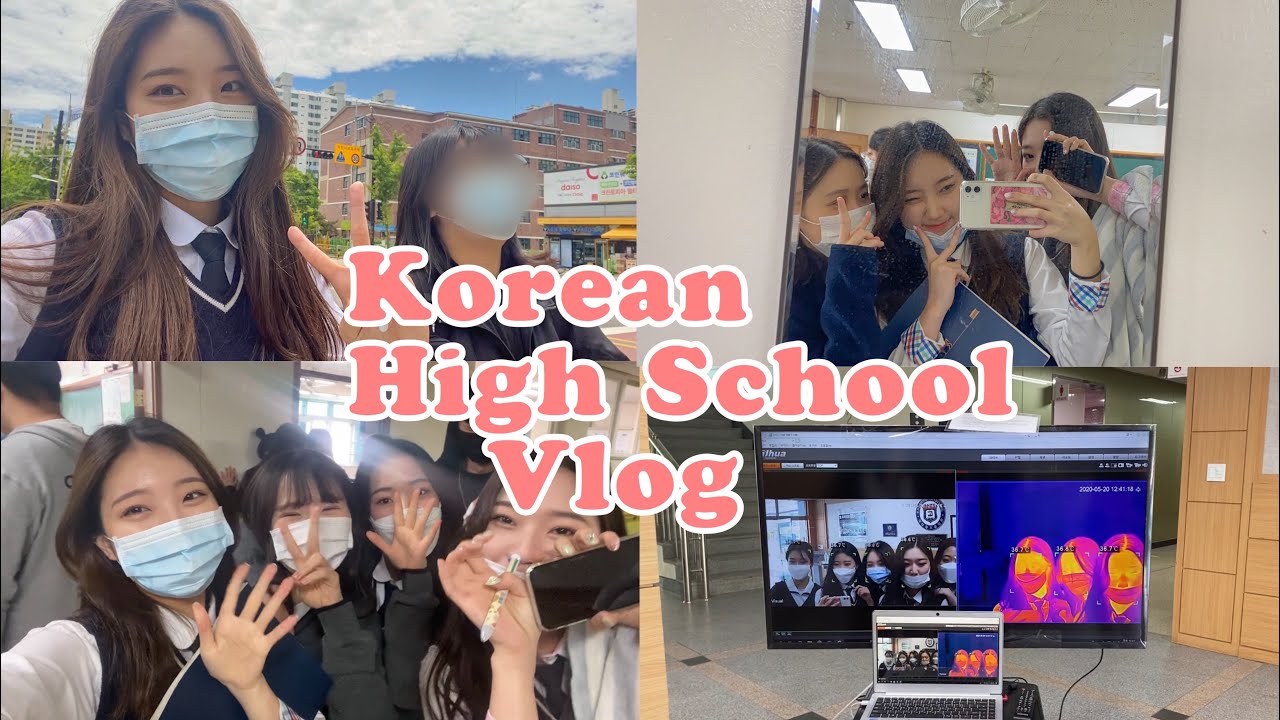[VLOG] 우당탕탕 고3의 개학 기념 학교 브이로그~^^ 🏫 등교준비부터 하교까지 같이해요❤️ Daily life of Korean High School Student