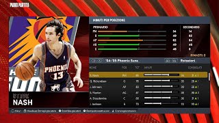 NBA 2K22: Phoenix Suns 2004-05 (PS5) Completed Classic Teams Project