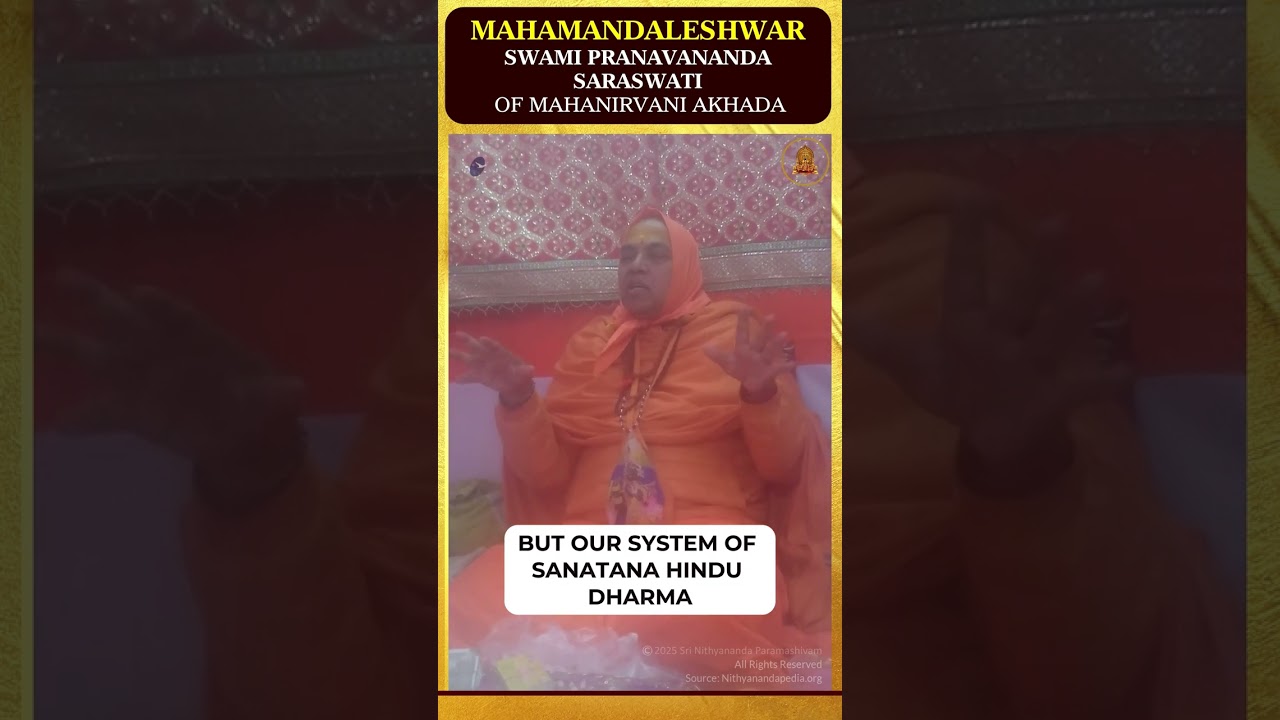 "Akhadas should settle in KAILASA", states Mahanirvani Akhada Mahamandaleshwar