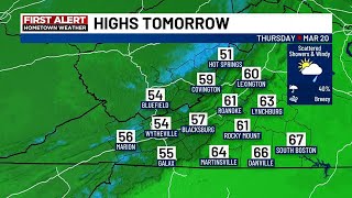 WDBJ First Alert Hometown Weather: Wednesday morning update