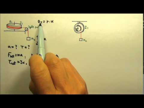 AP Physics 1: Review: Rotation 4: Rotational Dynamics 1 - YouTube
