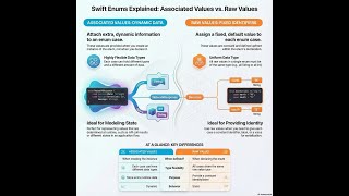 Associated Values vs Raw Values in Swift Enums — What’s the Difference? | English