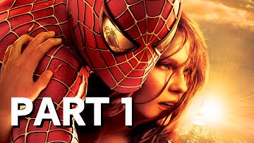 SPIDER-MAN 2 (2004) Movie Game Walkthrough Gameplay Part 1 - No Commentary PCSX2 [4K 60FPS]
