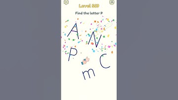 DOP 2 LEVEL 569 FIND THE LETTER P #dop2 #dop2shorts #shorts
