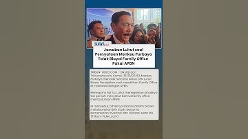 Luhut Tanggapi soal Pernyataan Menkeu Purbaya Tolak Biayai Family Office: Gak Ada Urusan