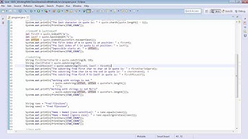 Working With Java Class Libraries String And Math [Java OOCC - 02]
