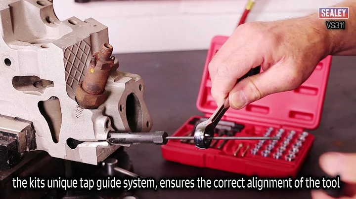 Sealey VS311 Glow Plug Thread Repair Set