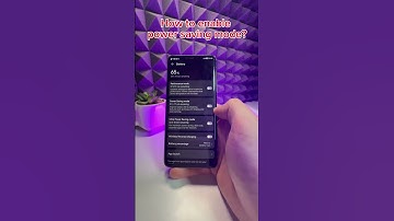 HOW TO ENABLE POWER SAVING MODE ON HUAWEI MATE 20 PRO? #huaweimate20pro #android #fyp #tutorial #how