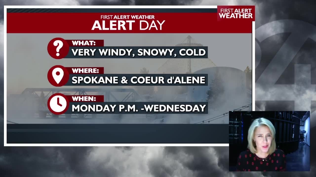 WEATHER ALERT DAY: Gusty winds, snow and bitter cold in the forecast ...