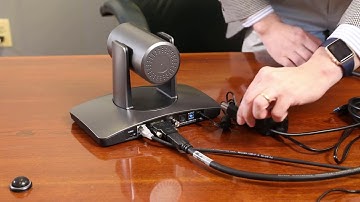 HuddleCamHD HuddleView Auto Framing Camera Setup Video