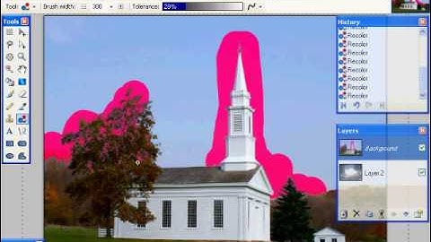 PAINT.NET TUTORIAL on First Three Tools in Paint.Net Color Picker, Recolor, and Magic Wand Tools
