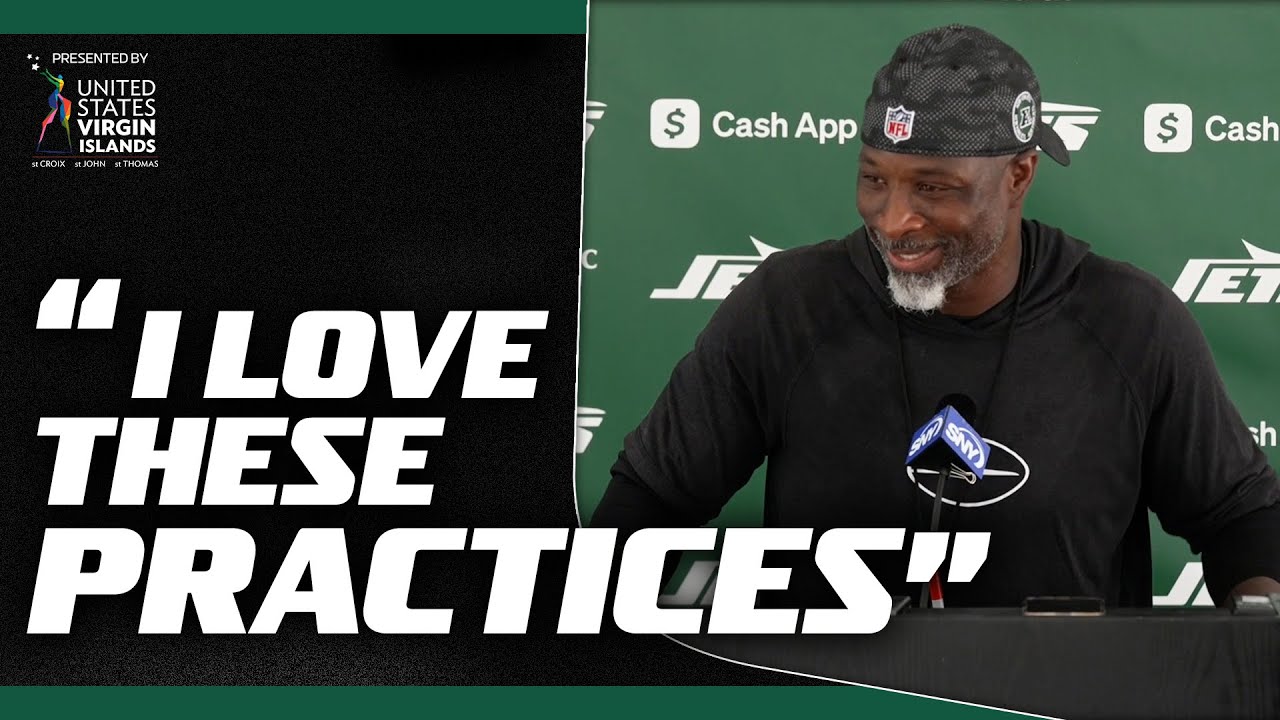 Aaron Glenn Joint Practice Press Conference (8/12) | New York Jets vs. New York Giants