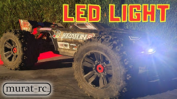 MURAT-RC LED LIGHT KIT installation on Arrma Kraton 8S EXB