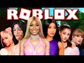 Celebrities playing roblox