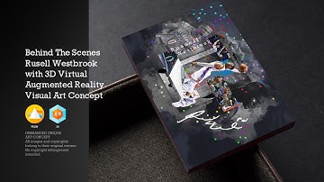Behind The Scenes Russell Westbrook OCT Prism 3D Virtual Video Basketball Visual Art Concept
