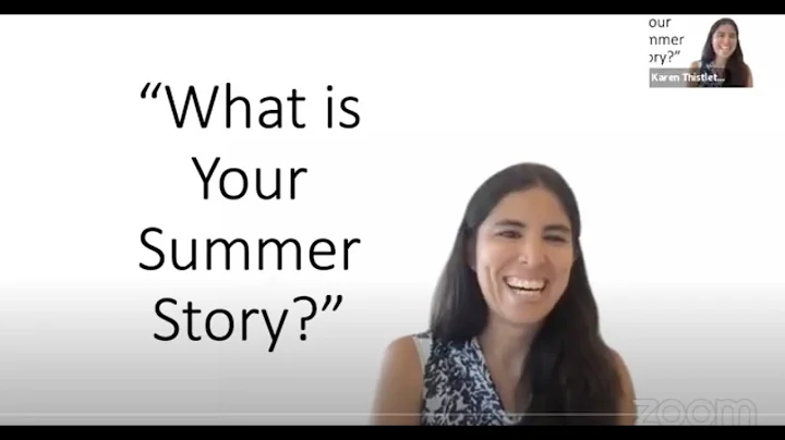 2021-07-18 What is Your Summer Story? Noticing Cha...