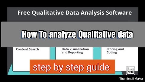 how to analyze qualitative data | step by step guide