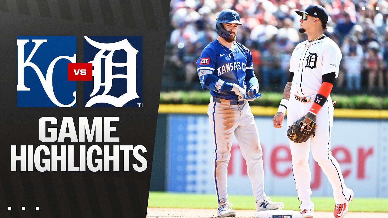 Royals vs. Tigers Game Highlights (8/24/25) | MLB Highlights - YouTube