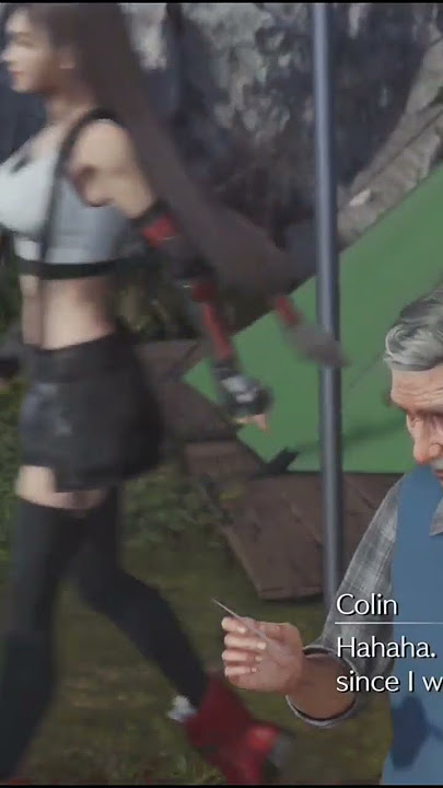 tifa jiggle physics final fantasy 7 remake #newyear #anime #goku #luffy #finalfantasyvii