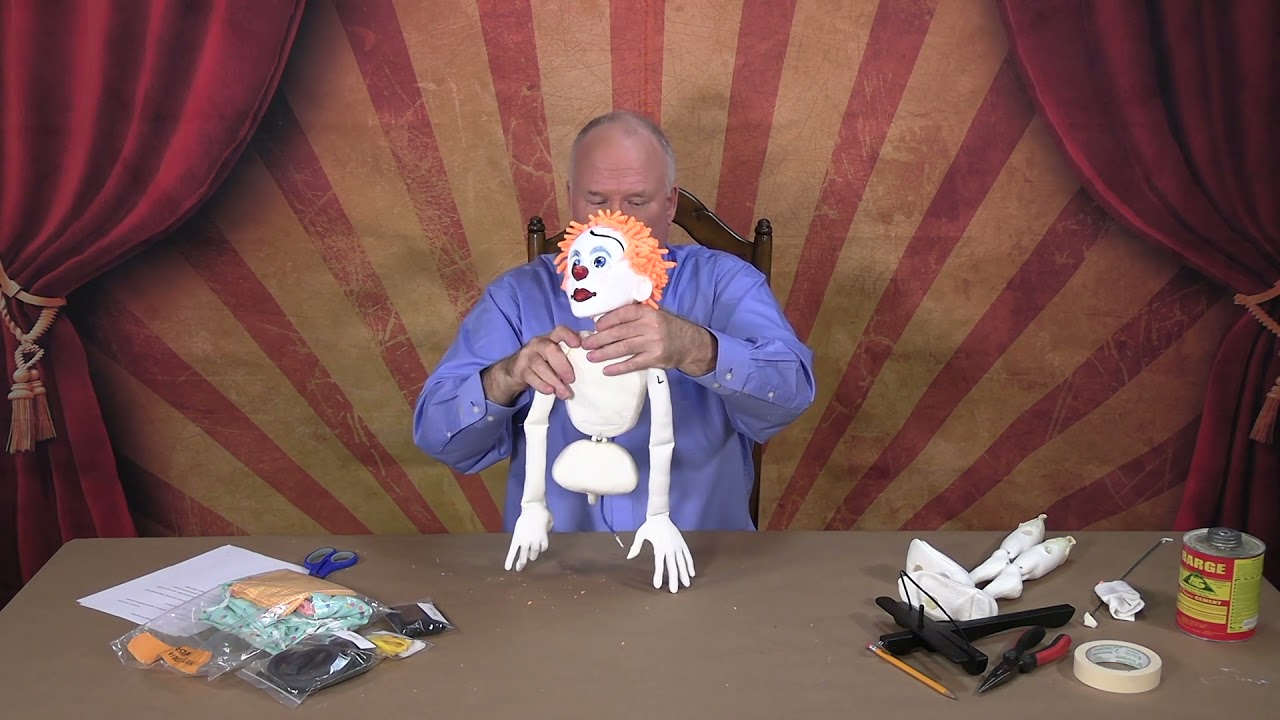 Balloon Blowing Clown Kit Instructions Part 2, Assembly