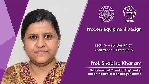 Lecture 26 : Design of Condenser-5