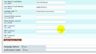 Tutorial TrafficWave 2 - New Campaign dan Confirmation Letter