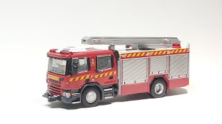 Tiny微影 消防處泵車 SCANIA Major Pump (F2601)(711限定)