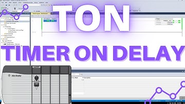 How to use TON (Timer ON Delay) timer in rslogix 5000 / Studio 5000 - 2021 - With a sample usecase