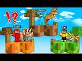 Isla de Dinosaurio NOOB vs Isla de Dinosaurio PRO en Minecraft...