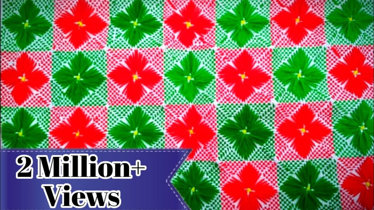 Sitting mat/Asan making on empty cement sack easily.Make door mat or table mat easily.Legend Arts