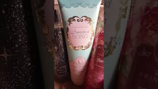 The Bath and body works "into the night " Disney princess MULan /Aurora