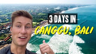 First Impressions of CANGGU, BALI | How to Spend 3 Days as Digital Nomads by Wanderlust Wellman 1,441 views 3 months ago 9 minutes, 45 seconds