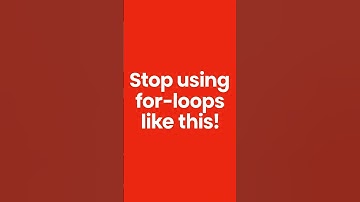Stop Using for-loops Like This in Java — Use These Instead!