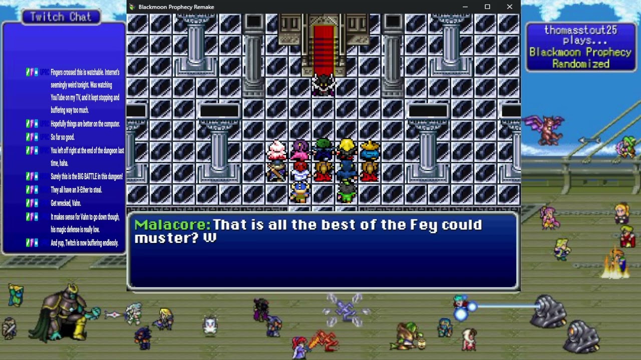 Final Fantasy Blackmoon Prophecy Remake