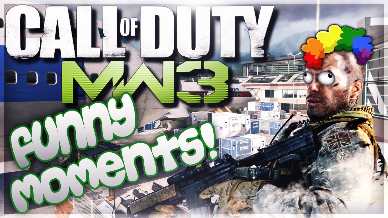 MW3 Infected and Knockback Funny Moments (The Great Retard Race,Cockpit, and more)