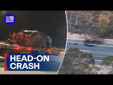 Teen dragged from wreckage after fatal car crash | 9 News Australia