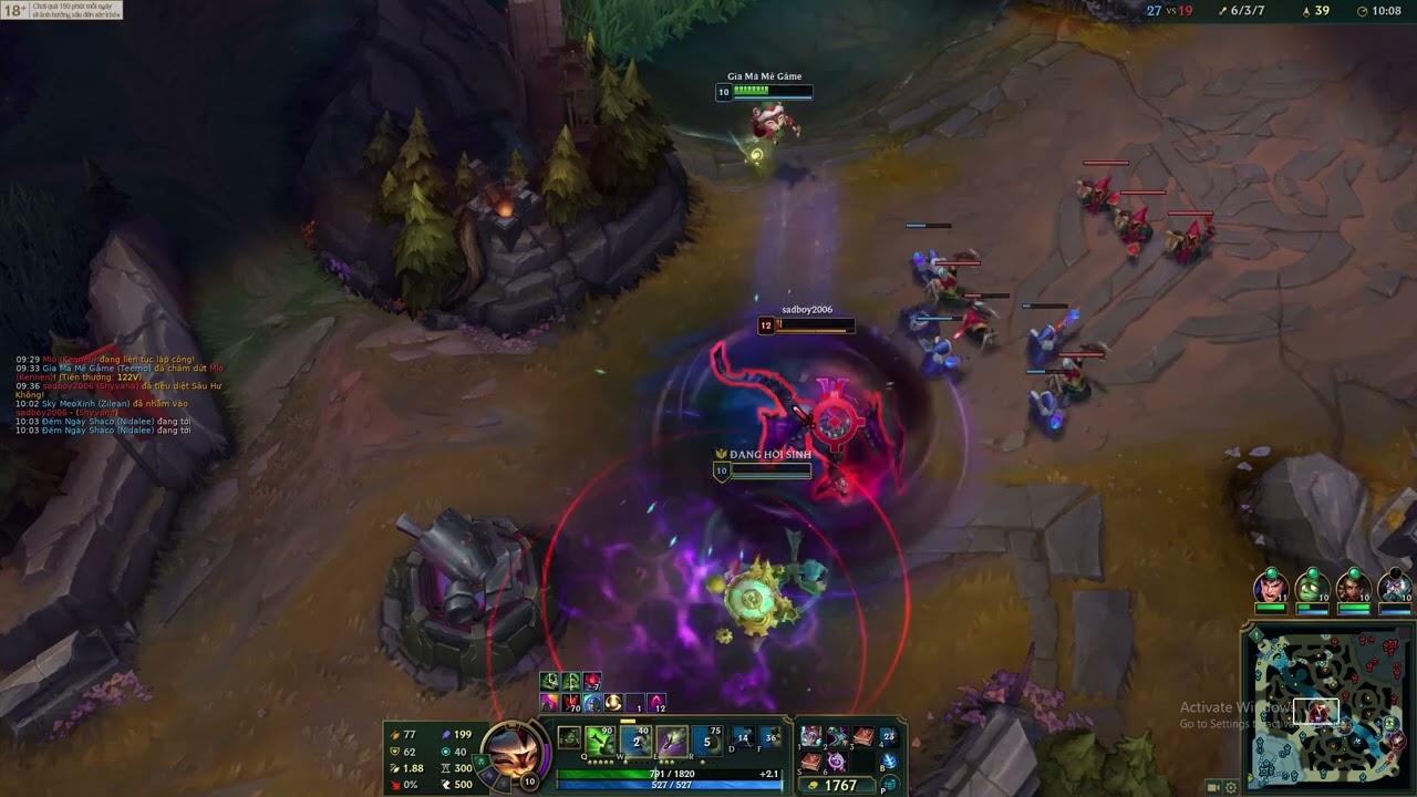 đầu năm mới teemo urf