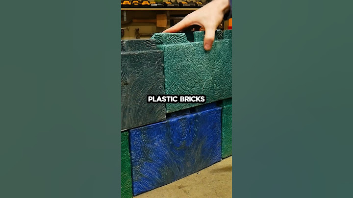 Do Recycled Plastic Bricks ACTUALLY Work?