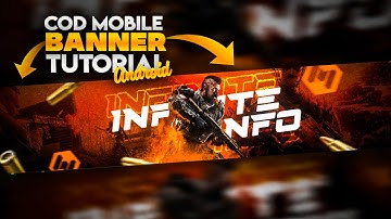 COD Mobile banner tutorial in android | Gaming Banner tutorial | PSCC | Infinite Info |