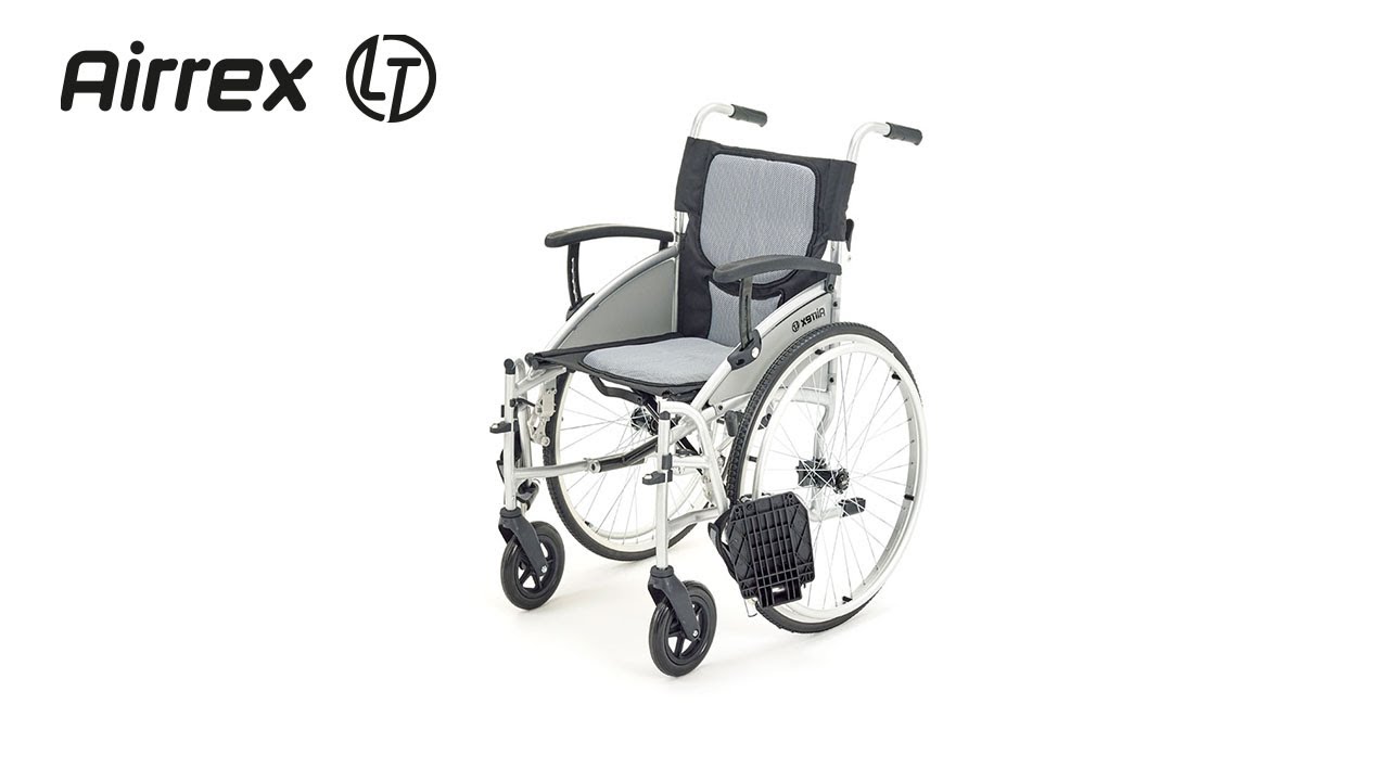 I-GO Airrex LT Self Propelled Wheelchair - YouTube CareCo