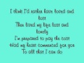 Nick Lachey - The Chance You Didn't Take with Lyrics