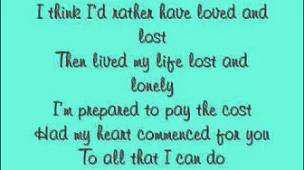 Nick Lachey - The Chance You Didn't Take with Lyrics Nick Lachey - The Chance You Didn't Take with Lyrics
