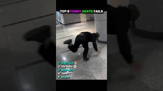 Top 5 Funny SKATE Fails😂 #funny #ranking