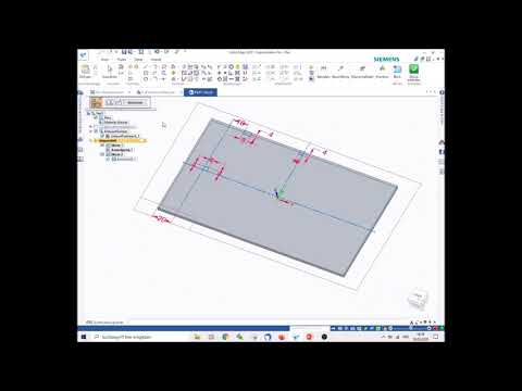 Solid Edge Tutorial 4 Spiegeln
