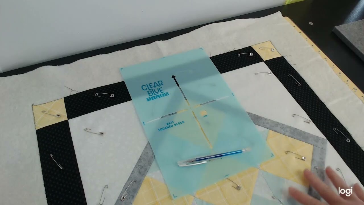 Quilting the Kimberbell Cuties with the Clear Blue Tiles 2023