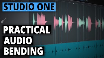 Studio One Audio Bending and Quantizing